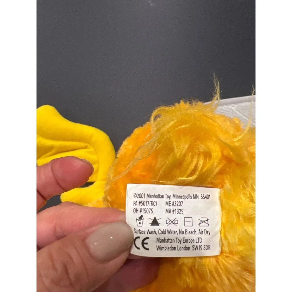 Dr Seuss Thidwick The Moose Plush Manhattan Toy Orange Yellow Medium 101900‎ NWT